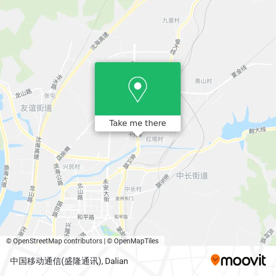 中国移动通信(盛隆通讯) map