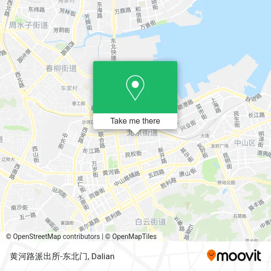 黄河路派出所-东北门 map