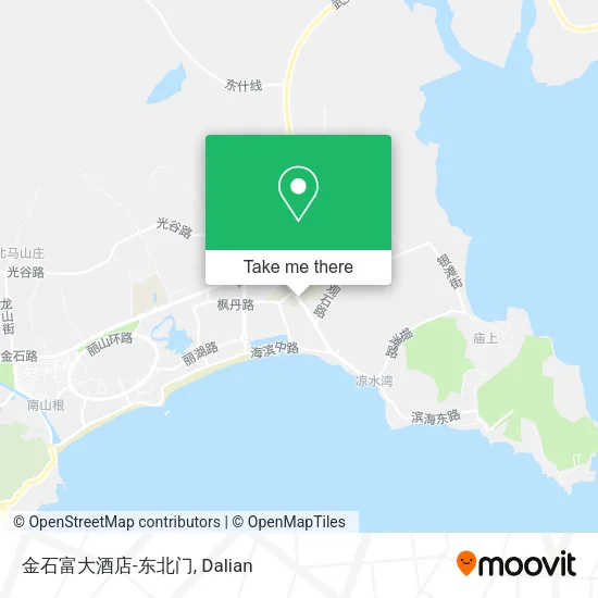 金石富大酒店-东北门 map