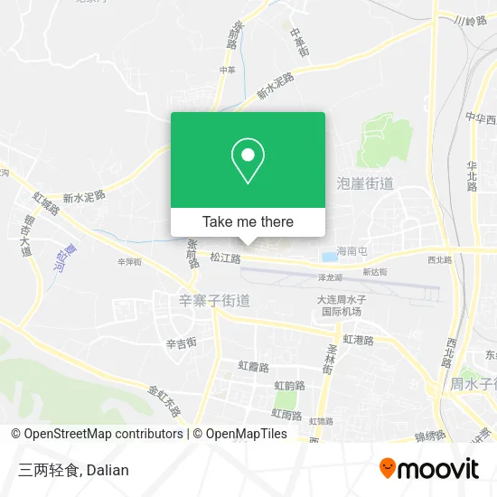 三两轻食 map