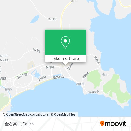 金石高中 map