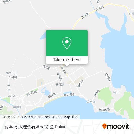 停车场(大连金石滩医院北) map