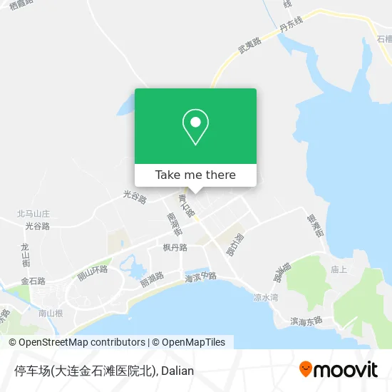 停车场(大连金石滩医院北) map