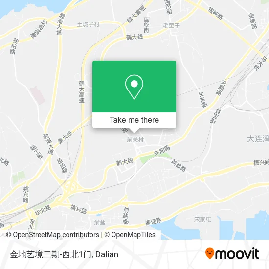 金地艺境二期-西北1门 map