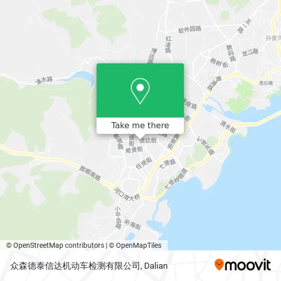 众森德泰信达机动车检测有限公司 map