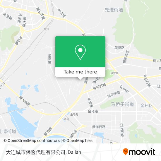 大连城市保险代理有限公司 map