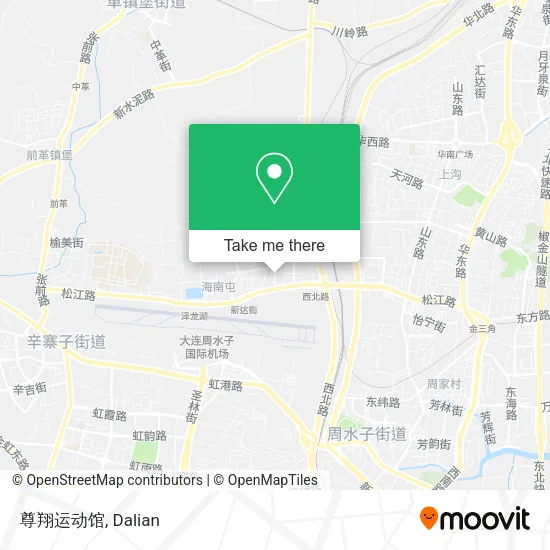 尊翔运动馆 map