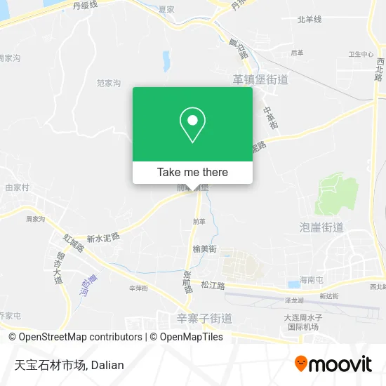 天宝石材市场 map