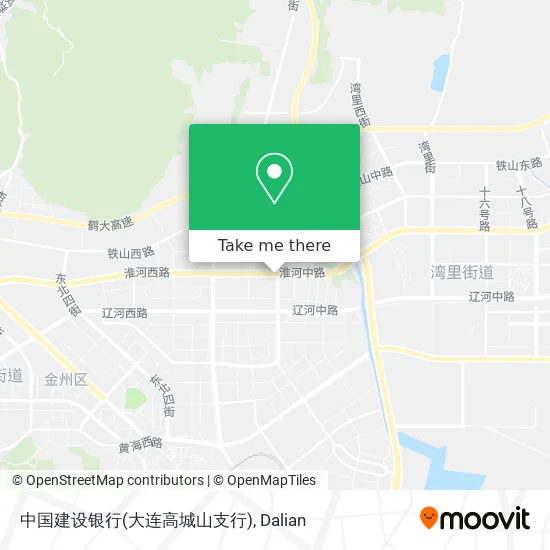 中国建设银行(大连高城山支行) map