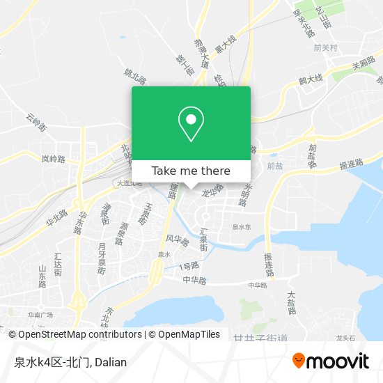 泉水k4区-北门 map