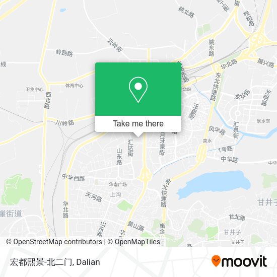 宏都熙景-北二门 map