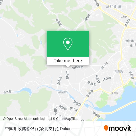 中国邮政储蓄银行(凌北支行) map