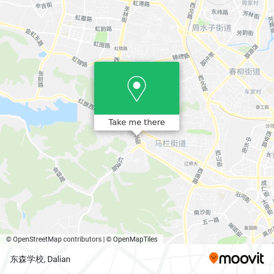 东森学校 map