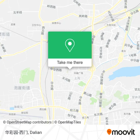 华彩园-西门 map