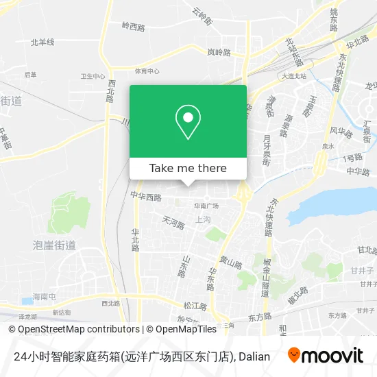 24小时智能家庭药箱(远洋广场西区东门店) map