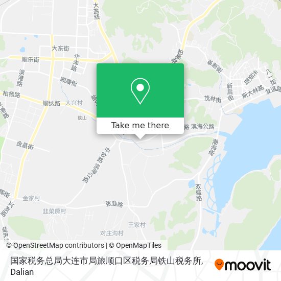 国家税务总局大连市局旅顺口区税务局铁山税务所 map
