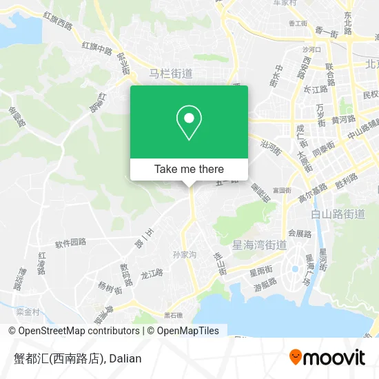 蟹都汇(西南路店) map