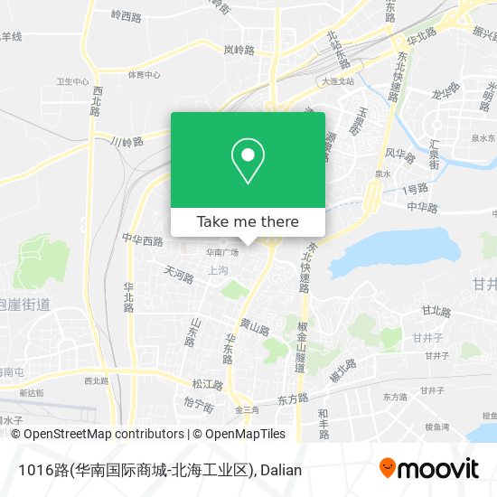 1016路(华南国际商城-北海工业区) map