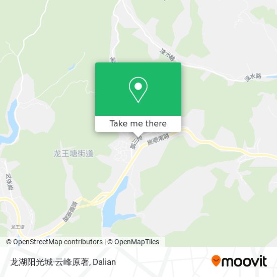 龙湖阳光城·云峰原著 map