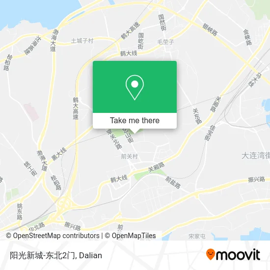 阳光新城-东北2门 map