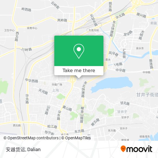 安越货运 map