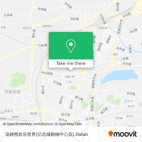 汤姆熊欢乐世界(亿合城购物中心店) map