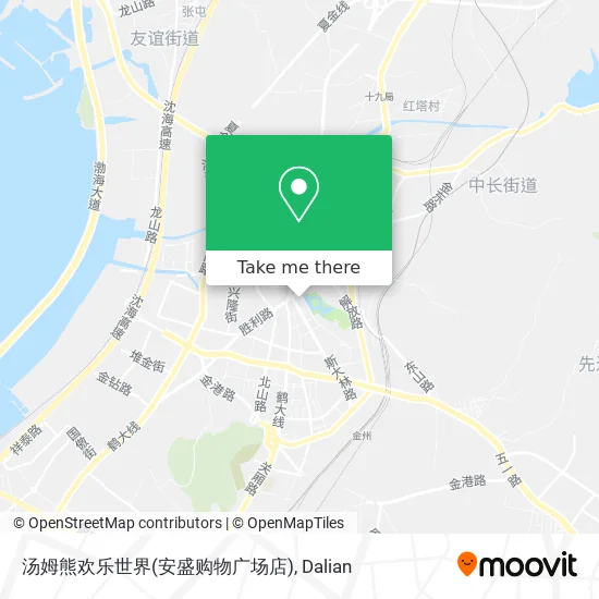 汤姆熊欢乐世界(安盛购物广场店) map