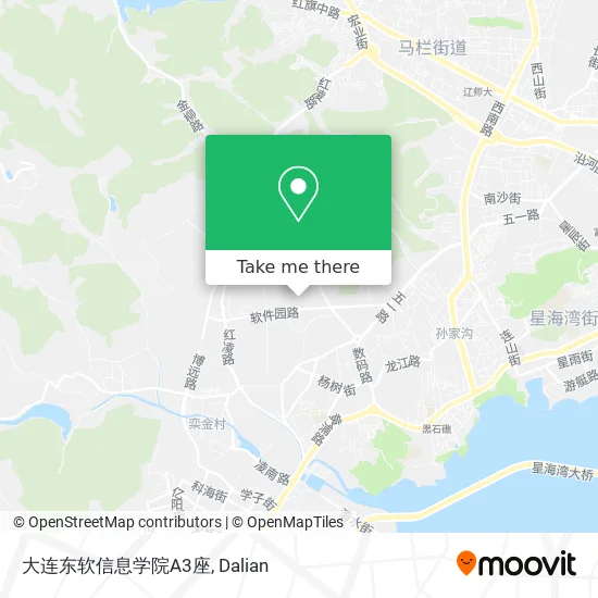 大连东软信息学院A3座 map