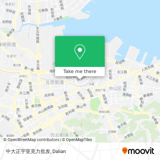 中大正宇亚克力批发 map