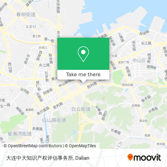 大连中大知识产权评估事务所 map