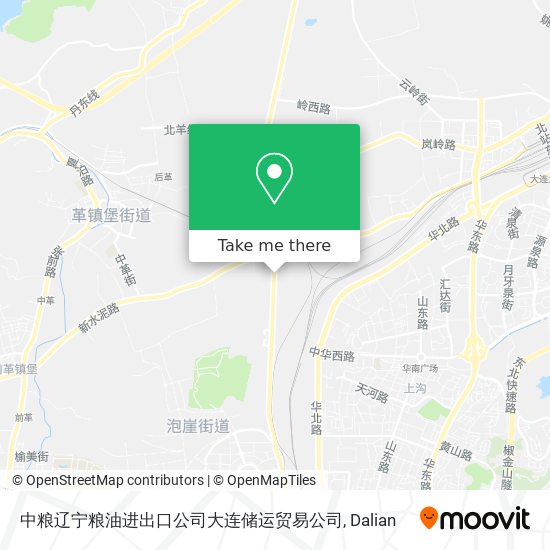 中粮辽宁粮油进出口公司大连储运贸易公司 map