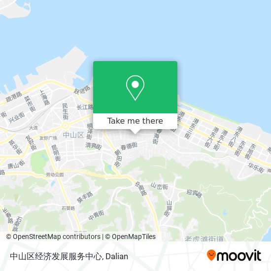 中山区经济发展服务中心 map