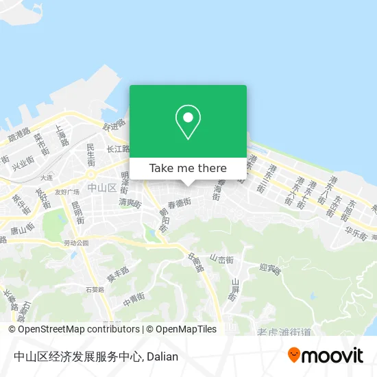 中山区经济发展服务中心 map