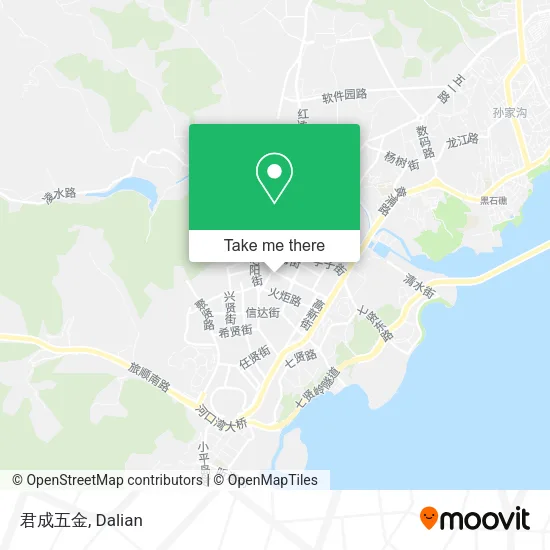 君成五金 map