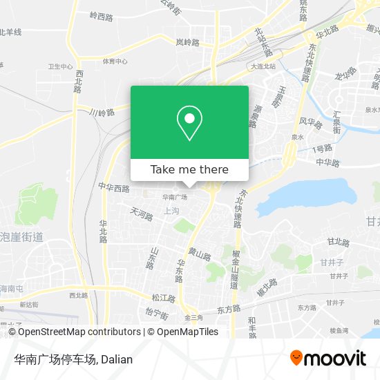 华南广场停车场 map