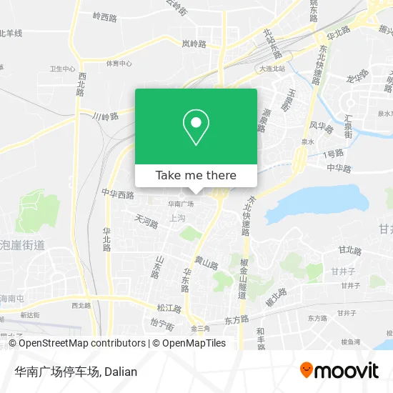 华南广场停车场 map