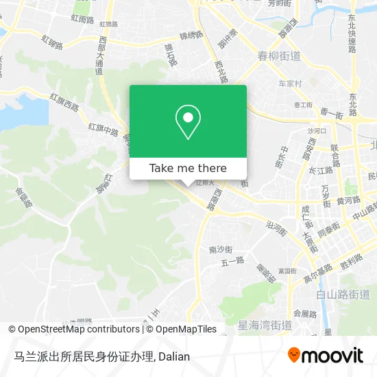 马兰派出所居民身份证办理 map