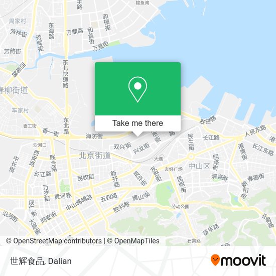 世辉食品 map