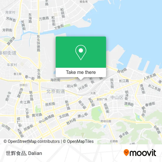 世辉食品 map