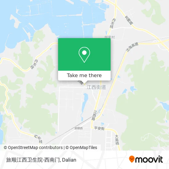 旅顺江西卫生院-西南门 map