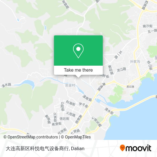 大连高新区科悦电气设备商行 map
