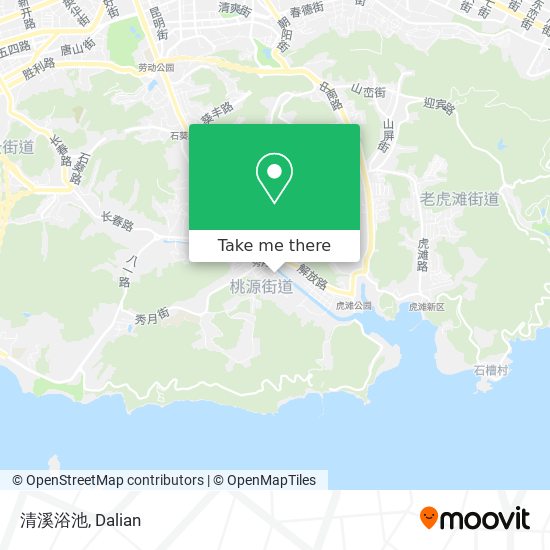 清溪浴池 map