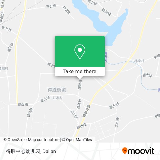 得胜中心幼儿园 map
