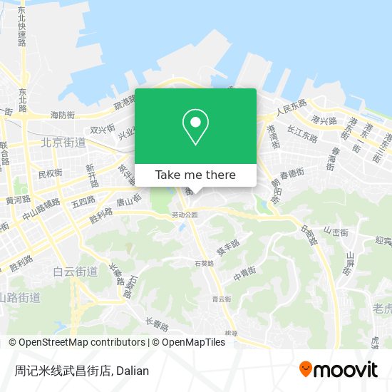 周记米线武昌街店 map