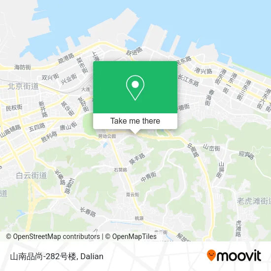 山南品尚-282号楼 map