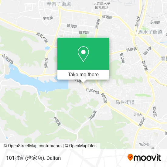 101披萨(湾家店) map