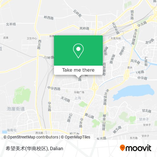 希望美术(华南校区) map