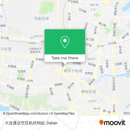 大连通达空压机经销处 map