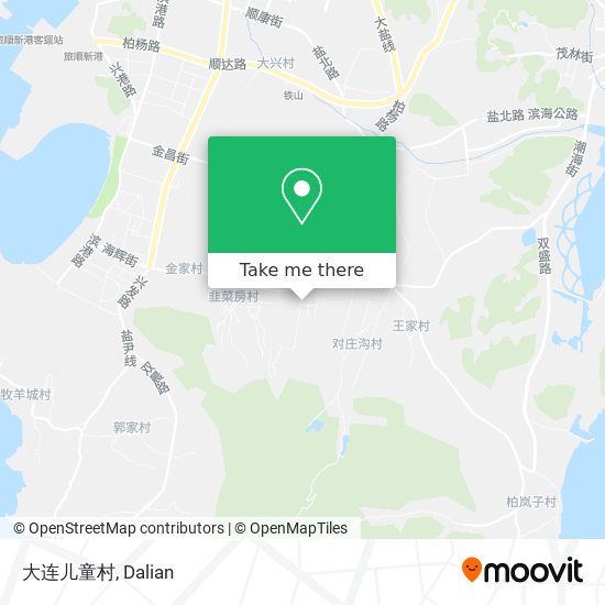 大连儿童村 map