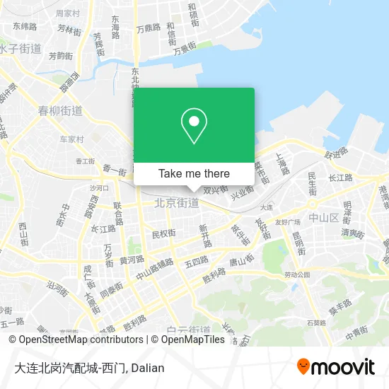 大连北岗汽配城-西门 map